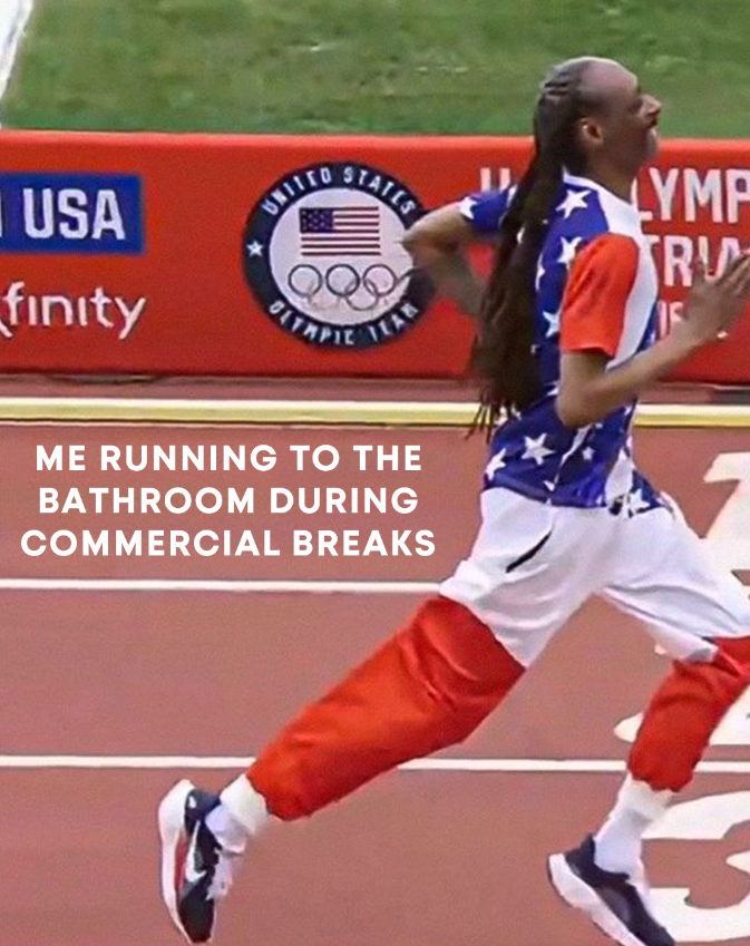 Spencer Makenzie's - Usa United finity Lymp States Ru Me Running To The Bathroom During Commercial Breaks